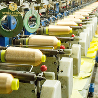 Hilo metálico elegante y brillante para tejer, hilo metálico tipo MH, color dorado, venta al por mayor, suministro de fábrica