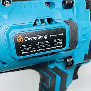 Llave de impacto inalámbrica de litio recargable de 3/4 pulgadas, 2380n.m, alto torque, para trabajo pesado, para neumáticos de camión, directo de fábrica. - Product Image 5