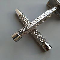 DiShi CNC Spiral Titanium manche de rasoir de sécurité pour hommes rasoir de sécurité outils de rasage humide