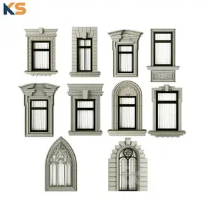 Customized Cast Stone GRC Cement Window Sill Architrave Moulding