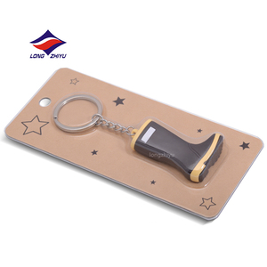 Longzhiyu 20 Years Custom Soft PVC Keychain Key Chain Soft Rubber Keychains <strong>Keyring</strong> 3D Rubber Pvc Keychain With Your Logo <strong>Name</strong> - Product Image 3