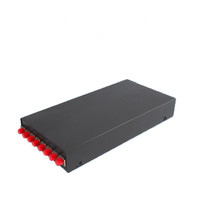 Panel patch fiber mini ODF 4 port, 6 port, 8 port untuk pemasangan di dinding, konektor LC, SC, FC, kotak terminasi fiber