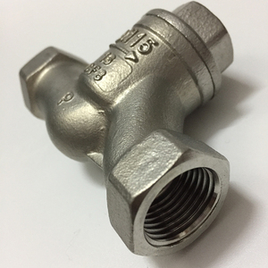 Válvula de Retención Manual de Acero Inoxidable CF8 BSP de 1/2 pulgada, Tipo Swing, para Temperaturas Medias, 16 Vías - Product Image 4