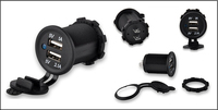 Prise de chargeur à double port USB DC12V 3.1A