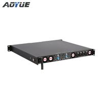 Amplificateur de puissance D4-3000 1u 4 canaux 3000w avec écran d'affichage de température