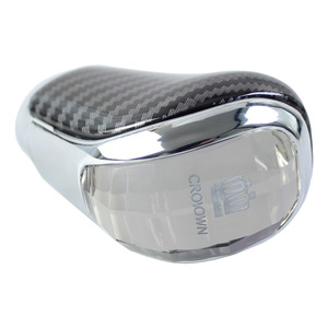 Crystal Gear <b>Knob</b> Toyota 12mm Universal LED <b>Shift</b> Head Carbon Fiber Car Modification - Product Image 3