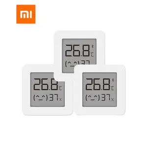 اللاسلكية المنزل الذكي Xiaomi مي درجة الحرارة و جهاز مراقبة الرطوبة 2 الاستشعار ميزان الحرارة