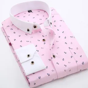 New in <strong>shirt</strong> Fashion korean print long-sleeve <strong>shirts</strong> <strong>for</strong> <strong>men</strong> casual plain <strong>hawaiian</strong> streetwear clothes - Product Image 1