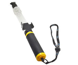 Gậy selfie đa năng chất lượng cao, trong suốt, có khe cắm điều khiển từ xa và ngăn chứa đồ dành cho camera hành trình <span class=keywords><strong>Gopro</strong></span>/Insta360/SJCAM - Product Image 1