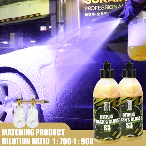 SURAINBOW Nouveaux produits chimiques automobiles Série d'entretien automobile DIY <span class=keywords><strong>S3</strong></span> Shampoing automobile brillant à base d'agrumes - Product Image 4