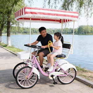 Vélo tandem professionnel stable et durable pour cinq personnes, idéal pour les vacances <span class=keywords><strong>en</strong></span> <span class=keywords><strong>famille</strong></span>, le camping et les sorties <span class=keywords><strong>en</strong></span> plein air - Product Image 2