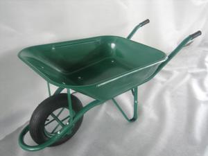 Brouette de chantier robuste en métal modèle France <span class=keywords><strong>Haemmerlin</strong></span> WB6400 avec roue pneumatique 4.00-8 pour béton - Product Image 4