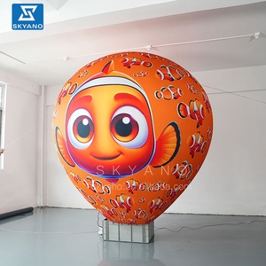 <span class=keywords><strong>Ballon</strong></span> gonflable publicitaire personnalisé Montgolfière gonflable à lumière LED pour attirer l'attention - Product Image 4