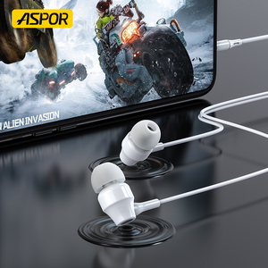 Tai nghe dây ASPOR A202 giá sỉ rẻ, 3.5mm, có hộp, kiểu đeo trong tai, rảnh tay, tai nghe 3.5mm, âm thanh vòm thông minh - Product Image 6