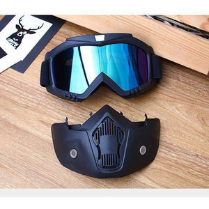 Motorrads chutz hülle Wind dichte sand dichte Fahrer gesichts maske Brille Nebel festes gas beständiges Schweißen und biochemische Gesichts maske - Product Image 3