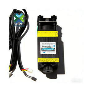 3W 5W Blue Laser Module Focusable Laser Head Module 445-450nm Laser Engraver Part with <strong>PMW</strong> - Product Image 1