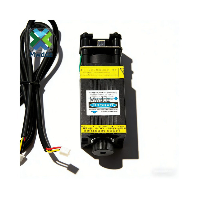 3W 5W Blue Laser Module Focusable Laser Head Module 445-450nm Laser Engraver Part with PMW
