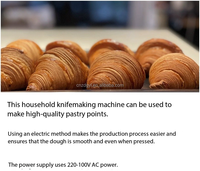 Machine à Foncer la Pâte Électrique Pliable de Comptoir, Source Directe Fabricant, pour Pâte Feuilletée et Coques de Tartes Françaises aux Œufs