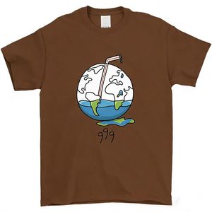 Clearance Sale <strong>Juice</strong> <strong>Wrld</strong> 999 Earth <strong>T</strong>-<strong>Shirt</strong> Pure Cotton Summer New Style - Product Image 2