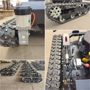 2026 Yeni Ticari Ağır Hizmet Tipi Paletli Çim Biçme Makinesi Kendinden Tahrikli 4 Zamanlı Silindir Bıçaklı 1500W 764CC Çift Yakıtlı Darbe Emici Tekerlekler - Product Image 3