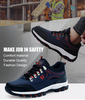 Chaussures en cuir et caoutchouc de sécurité industriel légères, imperméables, bout en acier pour le travail de soudure en extérieur