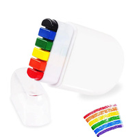 LGBT Rainbow Oily Face Paint Gay Lesbian Pride Crayon Facepaint Body Painting Supplies
