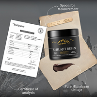 Pâte de Shilajit en promotion – Suppléments d'extrait de Shilajit, multiples minéraux, acide fulvique, résine de Shilajit pure de l'Himalaya