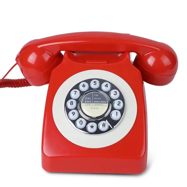 Sachikoo Quality OEM/ODM Popular Antique Telephone in Europe Button Type Dialing Function