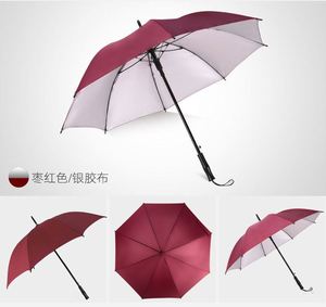 Paraguas de Golf a Prueba de Viento con Recubrimiento Plateado, Marca Bsci, Logotipo Personalizado, Promocional, de Viaje, Proveedor Económico - Product Image 3