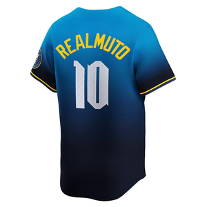 Jersey Philadelphia City Connect 2025 Pria Wanita, Kaos Baseball Custom, Bordir Jahit, Seragam Remaja, Pakaian Olahraga - Product Image 5