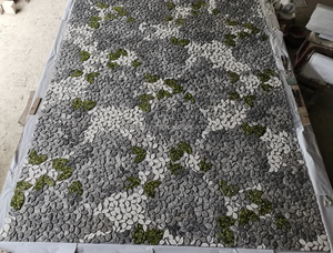 El yapımı Modern tasarım traverten mermer mozaik lüks iç duvar grafik tasarım için sanatsal fresk madalyon 4mm kalınlığı - Product Image 5