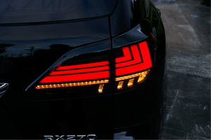 ชุดตัวถังแบบอัพเกรดไฟท้าย LED แบบรมควันและสีแดงสำหรับ Lexus RX270 350 450รุ่น2009-2015 - Product Image 4