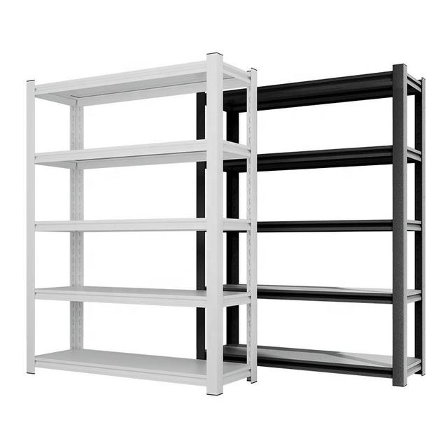 5-Tier Industrial Steel Boltless Shelving Rack for Garage, Warehouse, Home Tool Storage, Supermarkets and Commercial Use