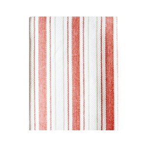 Essuie-tout de cuisine en coton doux de style nordique, serviette à vaisselle rayée teinte en fil, torchon 100 % coton réutilisable - Product Image 6