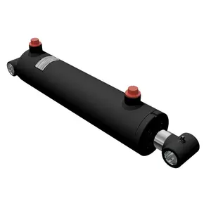 Hydraulic cylinder with auto leveling system for RV motorhome caravan