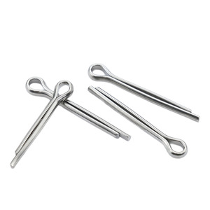 304 Stainless Steel Cotter Pins Standard Round Head Grade B A2-70 General Usage Communication Equipment Manufacturing - Product Image 1