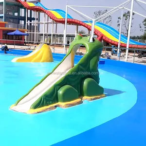 Kids Outdoor Water Park Playground Equipment Swimming Pool Slide Games For Amusement Park Use