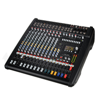 Console de mixage audio professionnelle CMS1000-3 à 10 canaux avec 99 effets DSP pour les performances sur scène, enregistrement USB