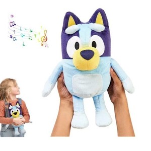 Peluche <span class=keywords><strong>Bluey</strong></span>, Famille <span class=keywords><strong>Bingo</strong></span>, Animal en Peluche de Dessin Animé, Chien en Velours Rembourré de Coton PP Doux, Cadeau d'Anniversaire pour Enfants - Product Image 3