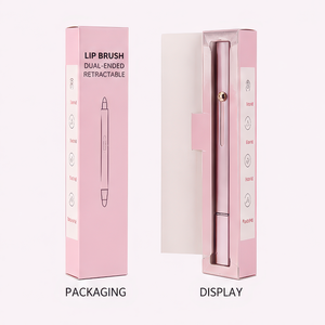 Natural Waterproof Retractable Double Ended <b>Lipstick</b> Brush Brown Lip Liner Pencil New 2026 Party Makeup <b>Custom</b> Logo - Product Image 6