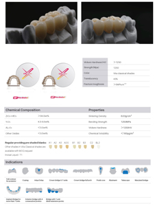 Xtcera 3dml Meerlaagse Kleurrijke Tandfreesmachine Laboratorium Zirkonia Schijf - Product Image 6