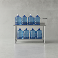 Table de travail en acier inoxydable de qualité alimentaire, station de préparation pour cuisine commerciale, plan de travail industriel robuste pour boulangerie, boucherie