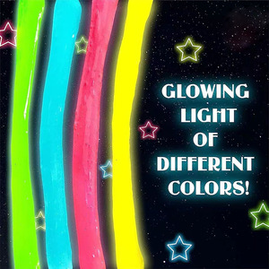 Perfect Kraft Slime Pack Neon Colors Slime <b>Kit</b> Green Blue Pink Yellow Big Slime Gifts for Boys Girls Birthday Party - Product Image 3