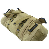Sac à bandoulière en Nylon pour Sport de plein air 600D, sacoche tactique imperméable avec sangle