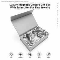 Boîte cadeau rigide de luxe avec logo personnalisé, doublure en soie pour kit de membre VIP, sélection mondiale