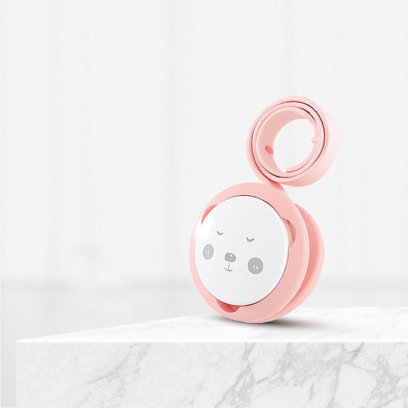 Chaîne de sucette Panda-rose