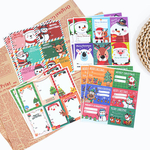 Adesivi <span class=keywords><strong>Natalizi</strong></span> per Scrapbooking, Etichette Regalo Ecologiche e Durevoli per Feste Natalizie - Product Image 1