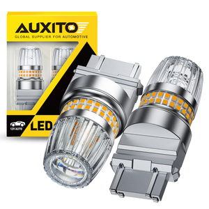 หลอดไฟ LED AUXITO 3157 สีเหลืองอำพัน สำหรับไฟเลี้ยว รุ่น 3157A 3156 3056 3057 4157 3047 4057 3457 4114 ไฟท้าย ไฟหน้า ไฟเลี้ยว - Product Image 5