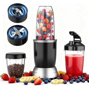 Licuadora Multifuncional de Alta Velocidad de 1000 W, Mezcladora para Hacer Smoothies de Frutas, Exprimidor, Apta para Lavavajillas - Product Image 1