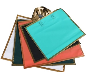 Custom Logo Printed Plastic Shopping Bag Promotional Gift Tote Bag Plastic Shopping Packaging Bags